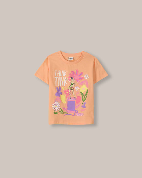 Playera Manga Corta Tinker Bell